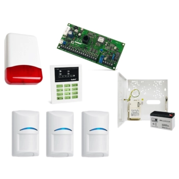 SYSTEM ALARMOWY SATEL CA-5 KPL LED-S 3 CZUJKI BOSCH